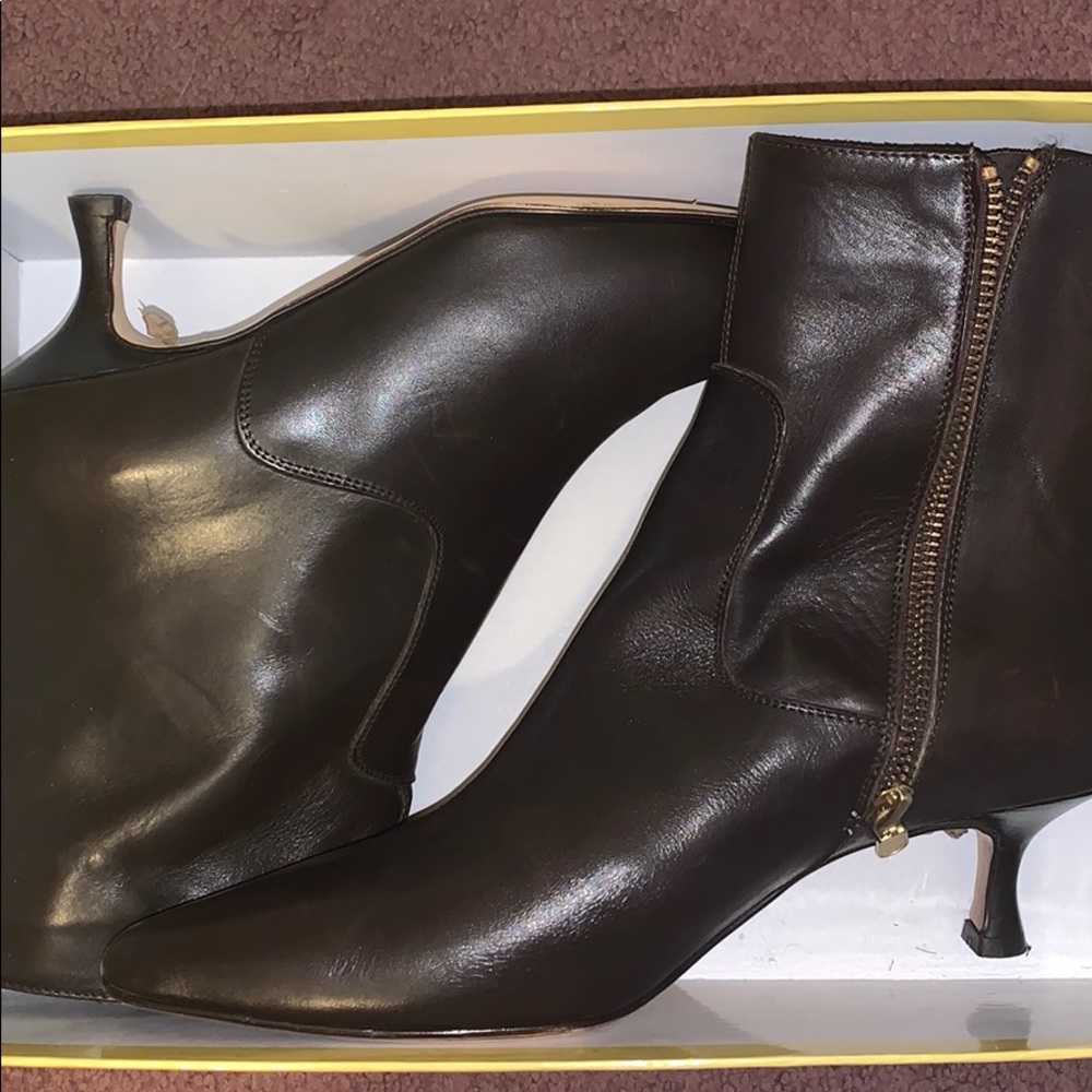 REAL leather ankle boots
